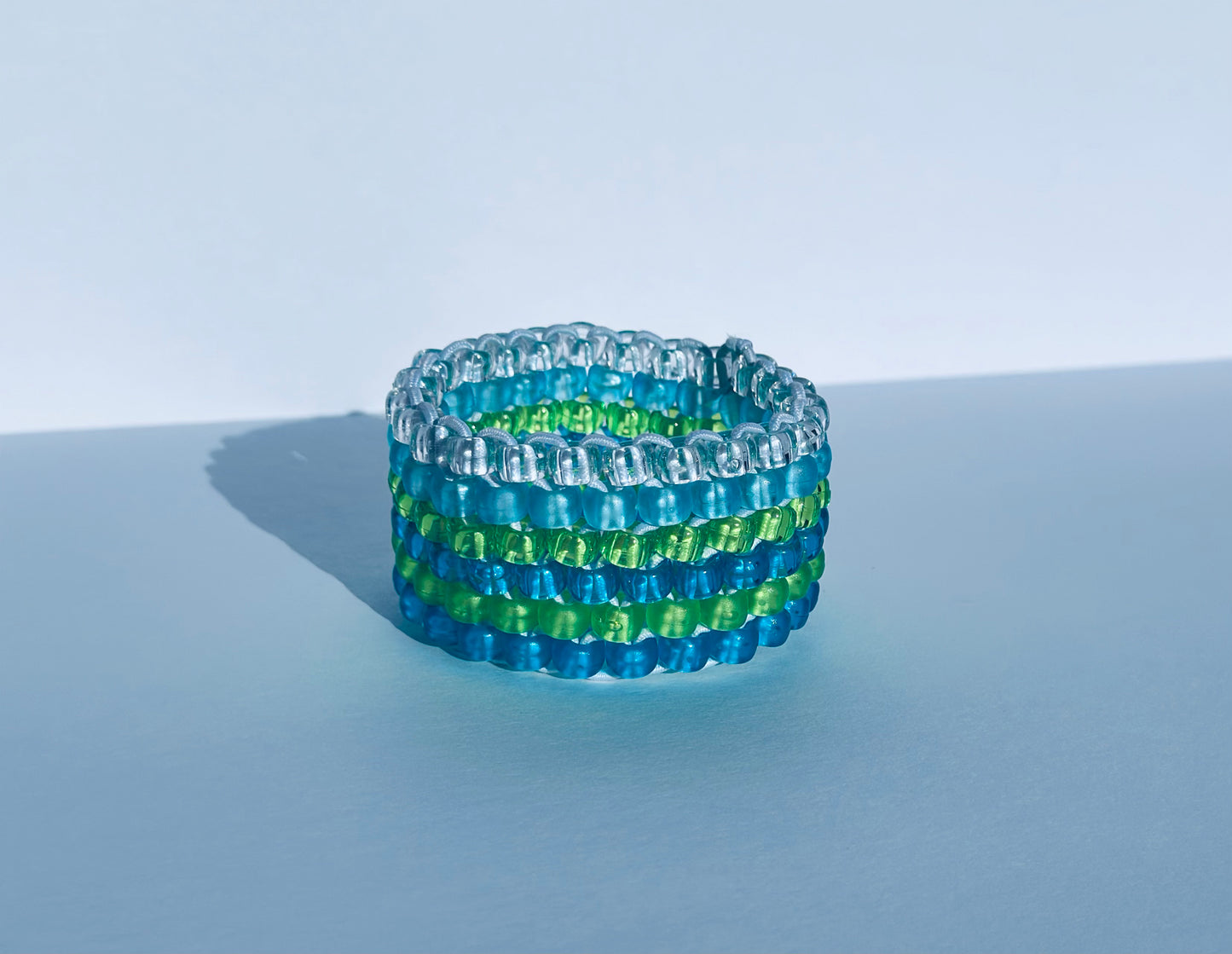 Cuff - Blue, Green, Clear